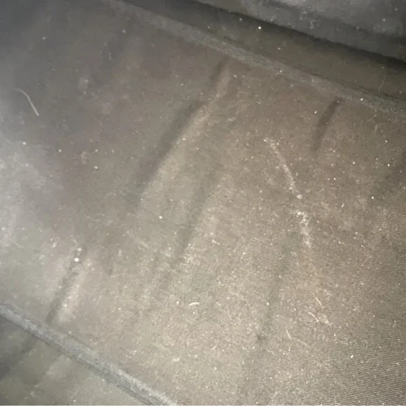 SOLD-Vintage Polo Ralph Lauren Houndstooth Coated Canvas Leather Duffle Bag RARE - Picture 13 of 16